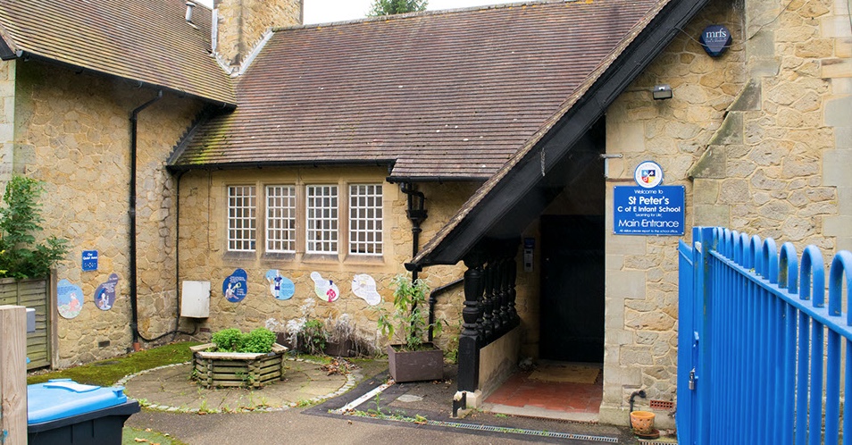 SP school entrance